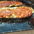 Szasza Cooksnap-ja, amikor elkészítette a(z) Keto töltött cukkini receptet.