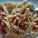 El cooksnap de Karen Molina cuando hizo Espagueti en salsa Alfredo con Camarones y pan de ajo con queso.
