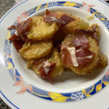 El cooksnap de María del Prado Rodríguez Ramos cuando hizo Patatas a la importancia con virutas de jamón 🥔.