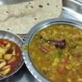Suvas Shah's cooksnap of when they made Laukichana dal sabzi.