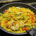 El cooksnap de Jomaru cuando hizo Cous Cous con pollo y verduras..