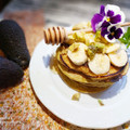 El cooksnap de Zaida TC @alquimiasfood cuando hizo Pancakes de Aguacate y plátano🥑🍌.