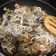 El cooksnap de Rosa Sanchez cuando hizo Salteado de gulas al ajillo con champiñones y gambas.