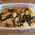 El cooksnap de Lucas Rodriguez cuando hizo Potaje de garbanzos, acelgas y bacalao.