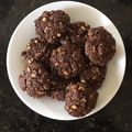 El cooksnap de Luciana Dutra cuando hizo Galletitas de chocolate, avena y chía.