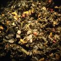 Chef Bon Bon's cooksnap of when they made Alkaline - Kale and Dandelion Greens.