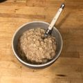 Garrett Groszko's cooksnap of when they made Banana Bread Porridge.