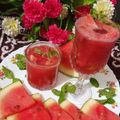 Shashi Chaurasiya का कुकस्नैप जब उन्होंने वाटरमेलन जूस (watermelon juice recipe in Hindi) बनाया था।