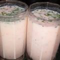 Saanvi bhati का कुकस्नैप जब उन्होंने इंस्टेंट मसाला छाछ (Instant masala chaas recipe in hindi) बनाया था।
