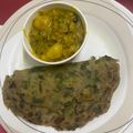 chaitali ghatak का कुकस्नैप जब उन्होंने मेथी पराठा (methi paratha recipe in Hindi) बनाया था।