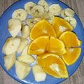 El cooksnap de Romii cuando hizo 🍌🍎🍊Desayuno saludable🍊🍎🍌.