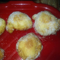 El cooksnap de Sandra Flores cuando hizo Buñuelos dulces.