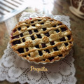 El cooksnap de Paquila74 cuando hizo Cherry pie (pastel cerezas)de cacao 🍒.
