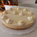 El cooksnap de virginia cuando hizo Tarta de queso y limón.