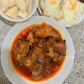 Cooksnap Detsy24 semasa beliau membuat Ayam Masak Merah.