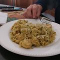 El cooksnap de Macarena Estay cuando hizo Risotto de arroz con pollo.