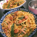 恩諺麻咪＊＊零廚藝料理＊＊ 的 [深夜食堂] 拿波里義大利麵 簡單版 cooksnap