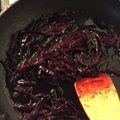 El cooksnap de Marielena Morales Niño cuando hizo Remolachas Agridulces.