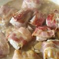 El cooksnap de Cristina Candelas cuando hizo Solomillo de cerdo ibérico con bacon y champiñones.