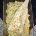 El cooksnap de Marta cuando hizo Lomos de merluza al horno con patata panadera.