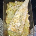 El cooksnap de Marta cuando hizo Lomos de merluza al horno con patata panadera.