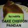 Cooksnap dari nabila Fatahillah Noor Ramadhani untuk resep Chiffon Pandan