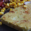 El cooksnap de Luli Diaz 🤭🍜🍝🍔🥘 cuando hizo Fainá de queso y zapallitos.
