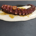 El cooksnap de Ignazio Soler Gimeno cuando hizo Pulpo frito con crema de patatas y salsa de adobo.