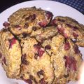El cooksnap de Claudia Gonzalez cuando hizo Cookies de avena, banana y frutillas.