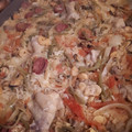El cooksnap de Paola Gutiérrez cuando hizo Paella fácil, a la chilena.