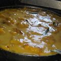 shahina का कुकस्नैप जब उन्होंने लहसुन की कढ़ी (lehsun ki kadhi recipe in Hindi) बनाया था।