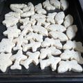 El cooksnap de Marines cuando hizo Scons de queso y orégano sin gluten.