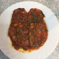 El cooksnap de Alicita cuando hizo Lomo con tomate y pimientos.