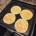 El cooksnap de Juliana cuando hizo Arepas de yuca.
