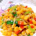 Cooksnap của Sakura khi họ làm theo món Bắp xào ngũ sắc