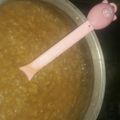 El cooksnap de SOL HUERTA cuando hizo Arroz zambito.
