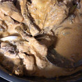 El cooksnap de Edith cuando hizo Milanesa de pollo en crema de champiñón 🍄🍲.