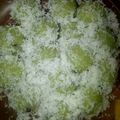 Cooksnap dari Nanda RaFa untuk resep Klepon Ketan Gula Merah Kenyal no Kapur sirih