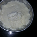 El cooksnap de Mari galvez cuando hizo Mousse de chocolate blanco con sirope de milka.