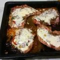 El cooksnap de Liliana Pepe cuando hizo Matambre de Cerdo a la Pizza.