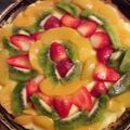 El cooksnap de Carina Lopez cuando hizo Tarta de frutas con crema pastelera casera.