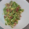 El cooksnap de Amparo Castillero cuando hizo Revuelto de judías verdes.