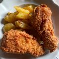 Erka ☺️ Cooksnap-ja, amikor elkészítette a(z) Rántott csirkecomb, mozzarellás friss salátával, rebarbarás dressinggel 🥰 receptet.
