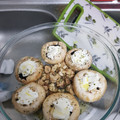 El cooksnap de Eda Troncoso Calderon cuando hizo Champiñones rellenos de queso crema.