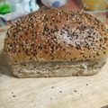 El cooksnap de kamila Saavedra cuando hizo Pan de molde semi integral, con semillas.