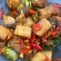 Cooksnap dari lina kamila untuk resep Ikan Asin Jambal Roti Tumis Tomat Ijo
