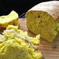 El cooksnap de Érika Bianchi cuando hizo Pan de Cúrcuma con avena y semillas de girasol (en Panetera).
