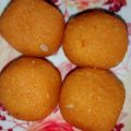 Kajal Kant का कुकस्नैप जब उन्होंने बूंदी के लड्डू (boondi ke ladoo recipe in Hindi) बनाया था।