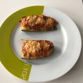 El cooksnap de sara cuando hizo Calabacines rellenos de tomate y queso.