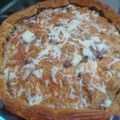 El cooksnap de Anna Bella alias Moni Argento cuando hizo "Tarta vegetariana rosa" de repollo colorado y zanahorias.